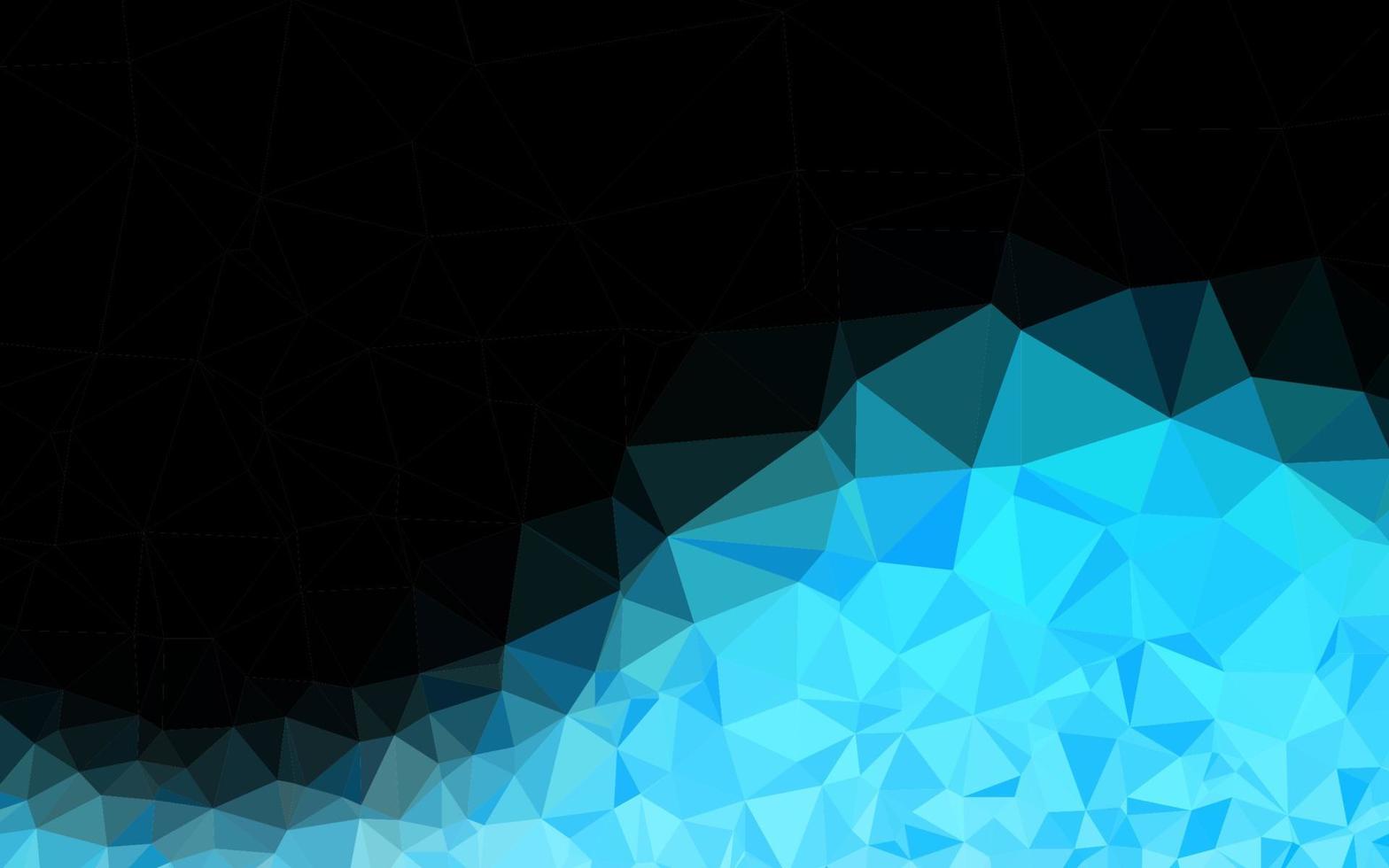 Light BLUE vector low poly texture.