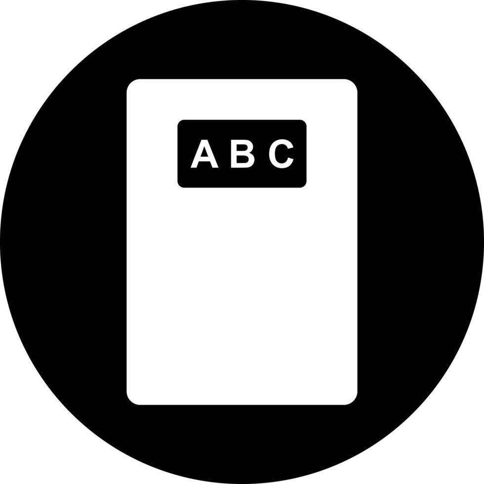 Alphabet, letter, english icon vector