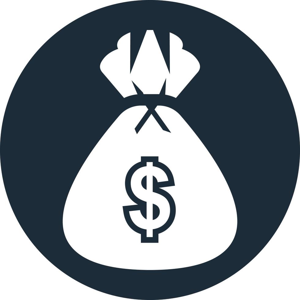 Money Bank, Money Bag Icon vector