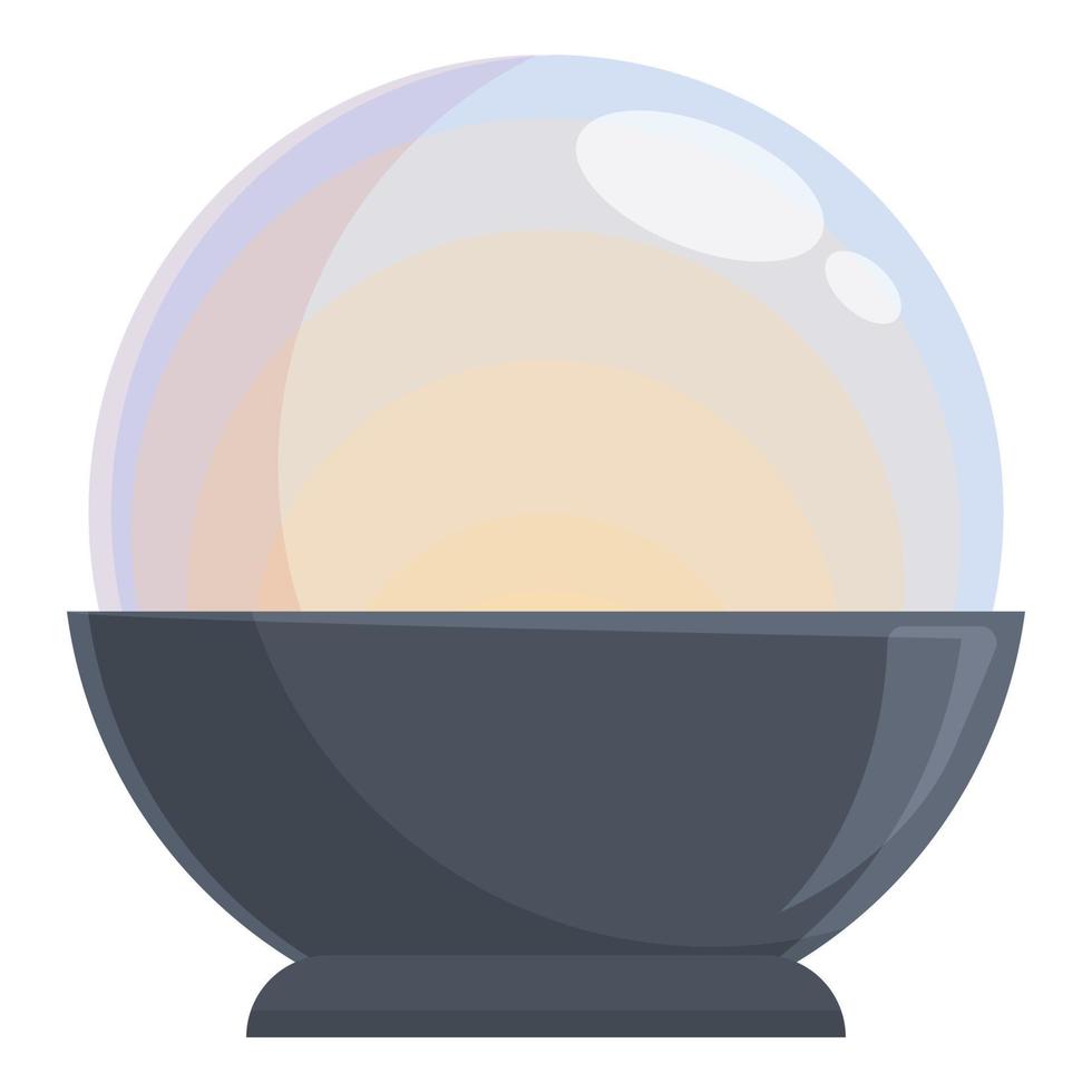pelota lámpara icono dibujos animados vector. hogar ligero vector