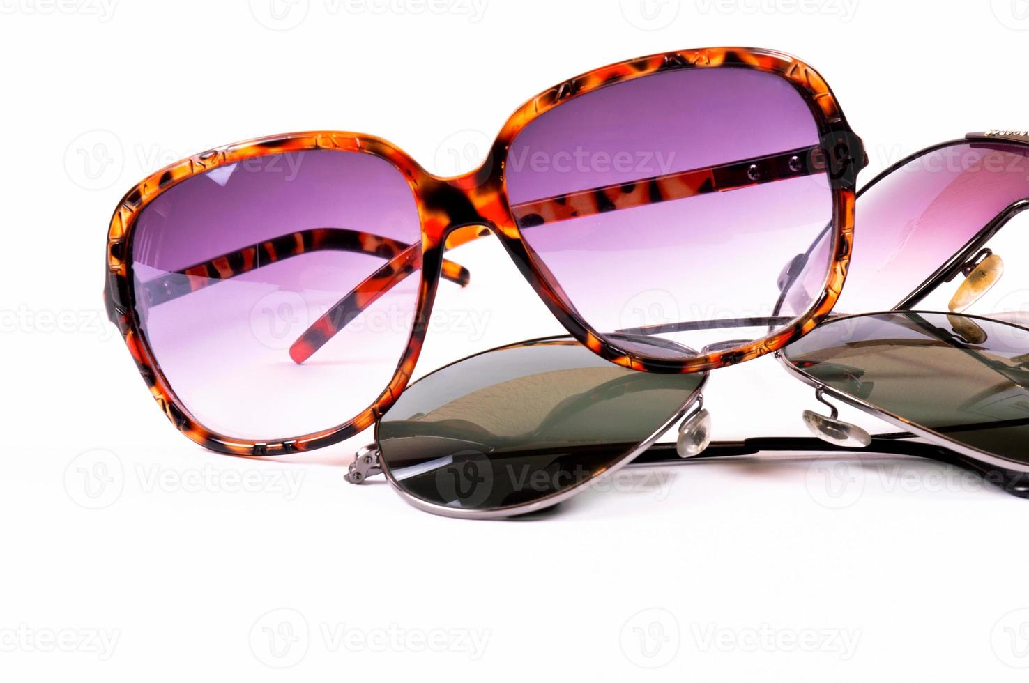 Sunglasses isolated on white photo