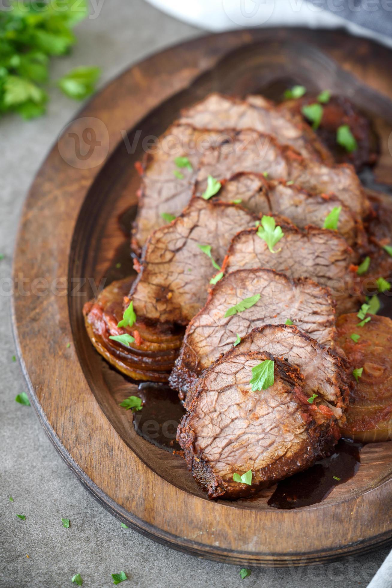 Roasted beef briskets 23094731 Stock Photo at Vecteezy