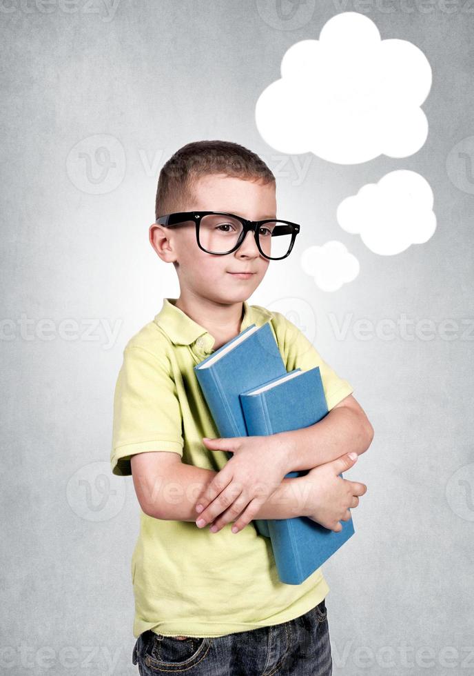 The boy's thoughts photo