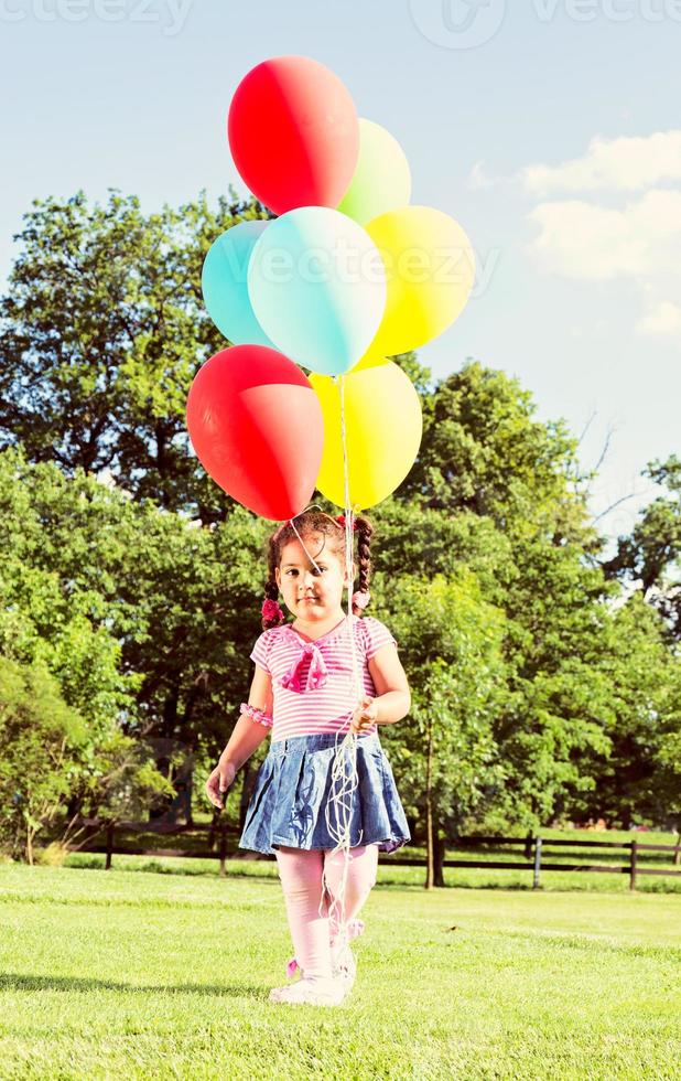 Child in the park photo