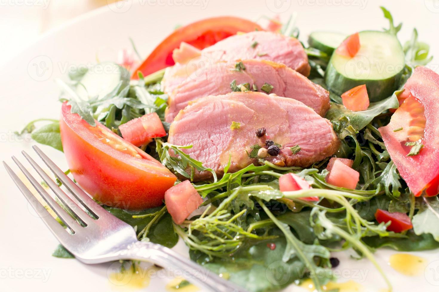 Served pork fillet 23095743 Stock Photo at Vecteezy