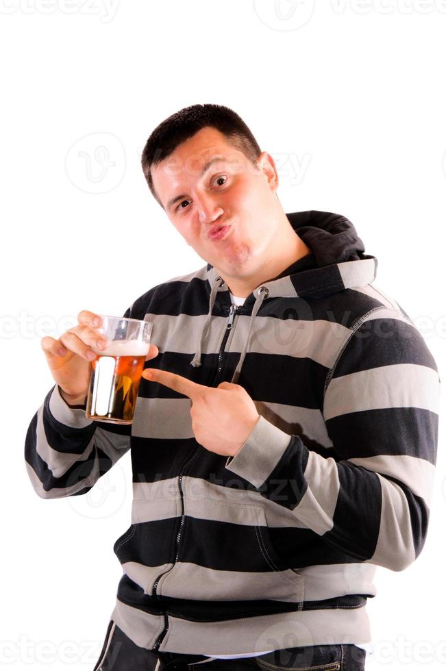 Man VS Beer photo