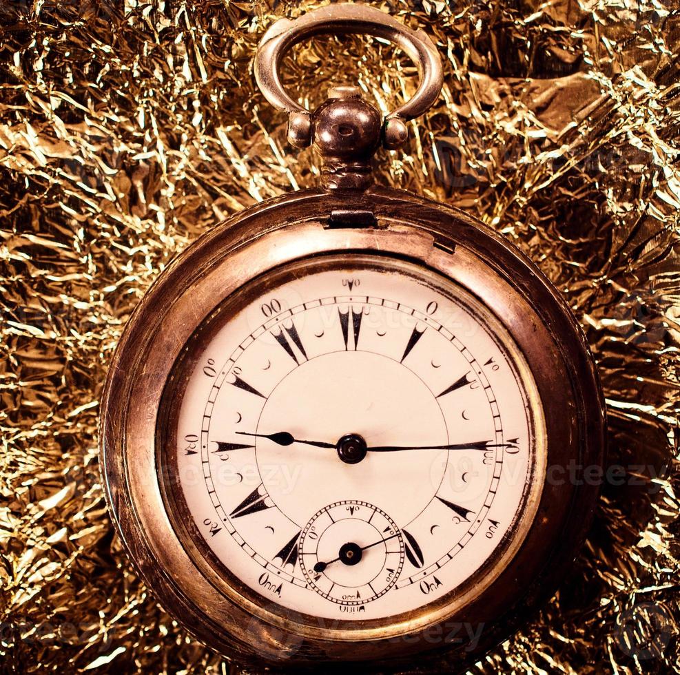 Old pocket watch photo