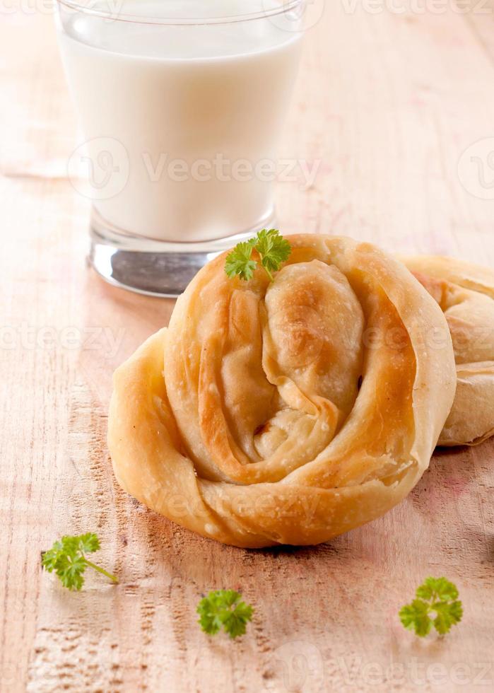 Homemade cheese pastry photo