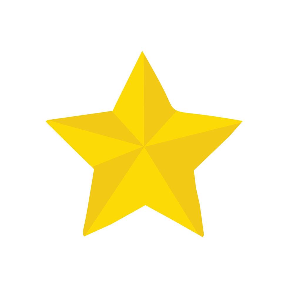 stars customer product rating review flat icon for apps and websites vector