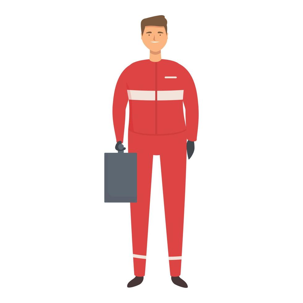 Racing team man icon cartoon vector. Race driver vector