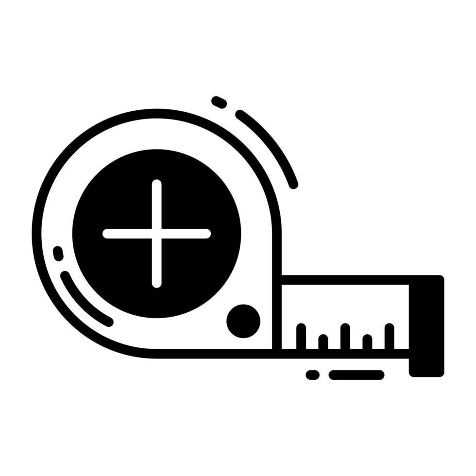 Modern icon of measuring tape, vector design of inches tape 23097996 Vector Art at Vecteezy