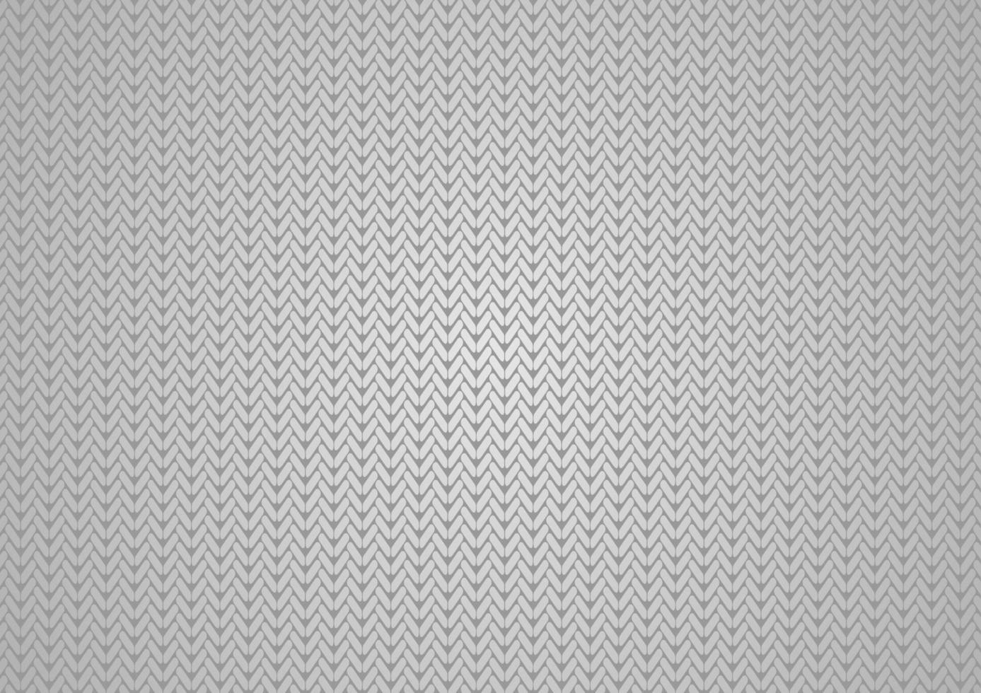 Grey abstract knitted texture background vector