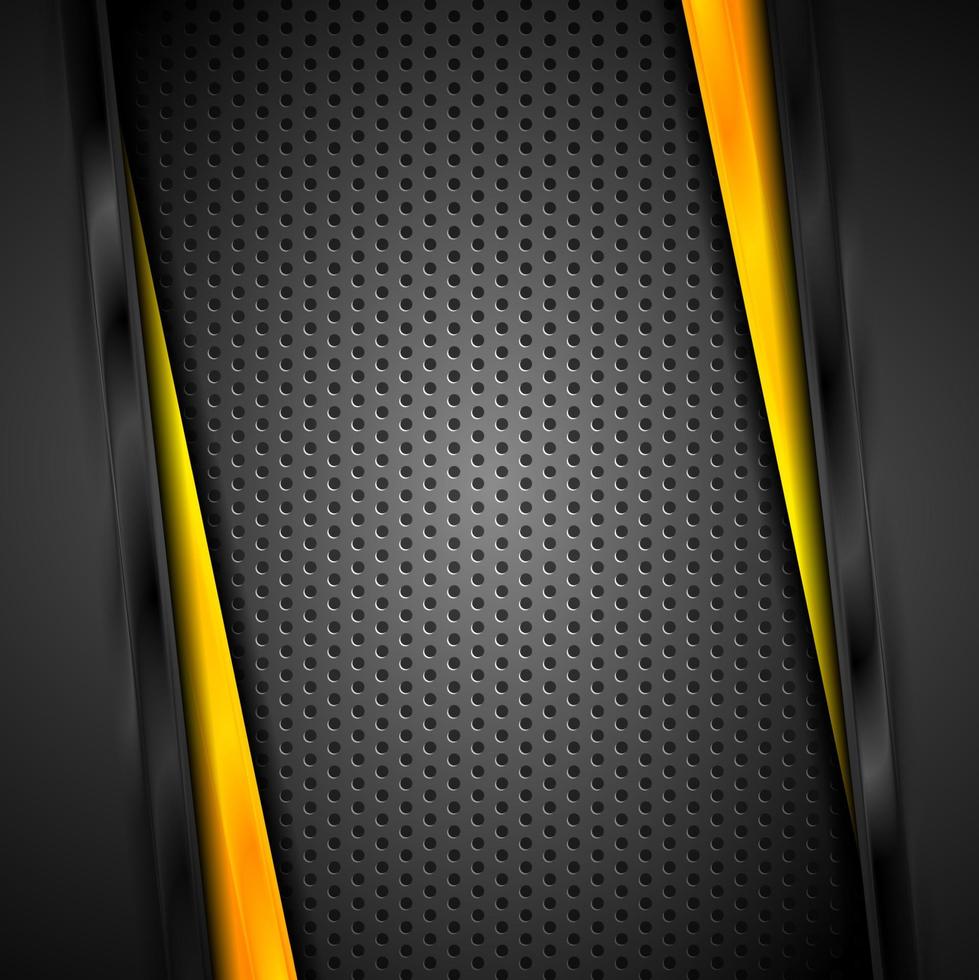 Abstract dark tech corporate vector background