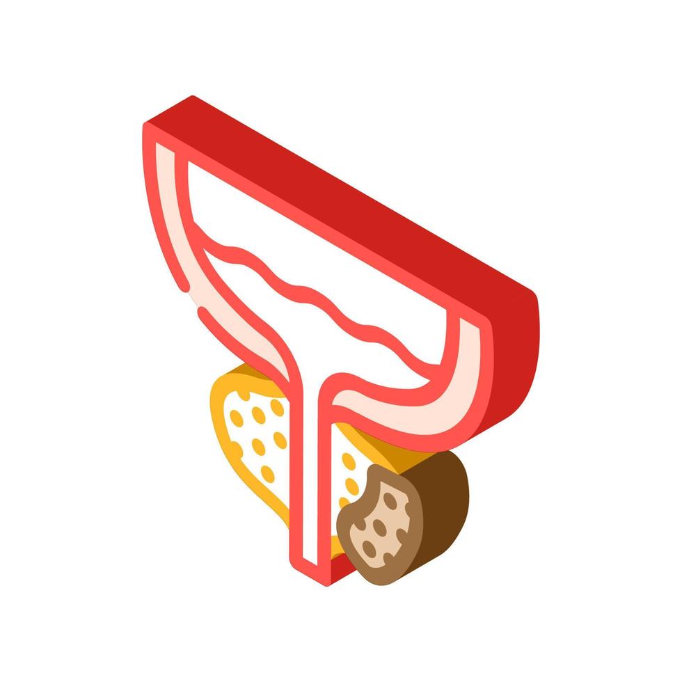 prostate cancer isometric icon vector illustration 23099974 Vector Art