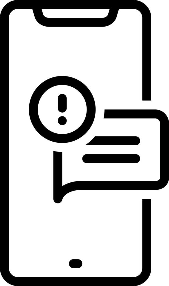 line icon for reply vector