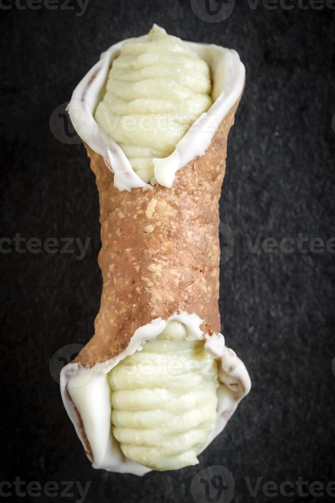 Homemade Italian Cannoli photo