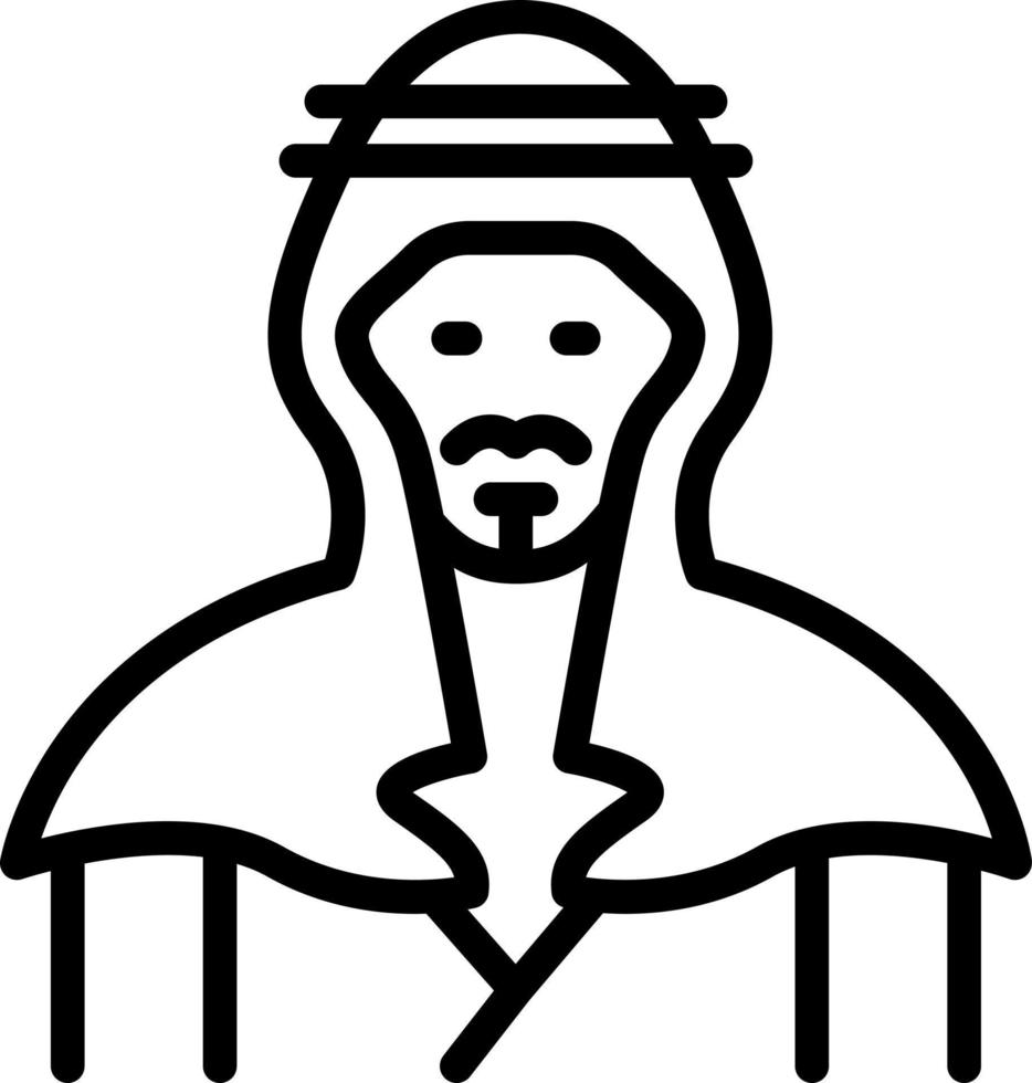 line icon for eastern vector