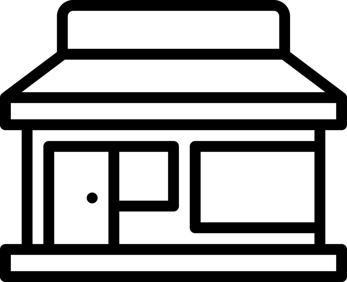 line icon for retailer vector