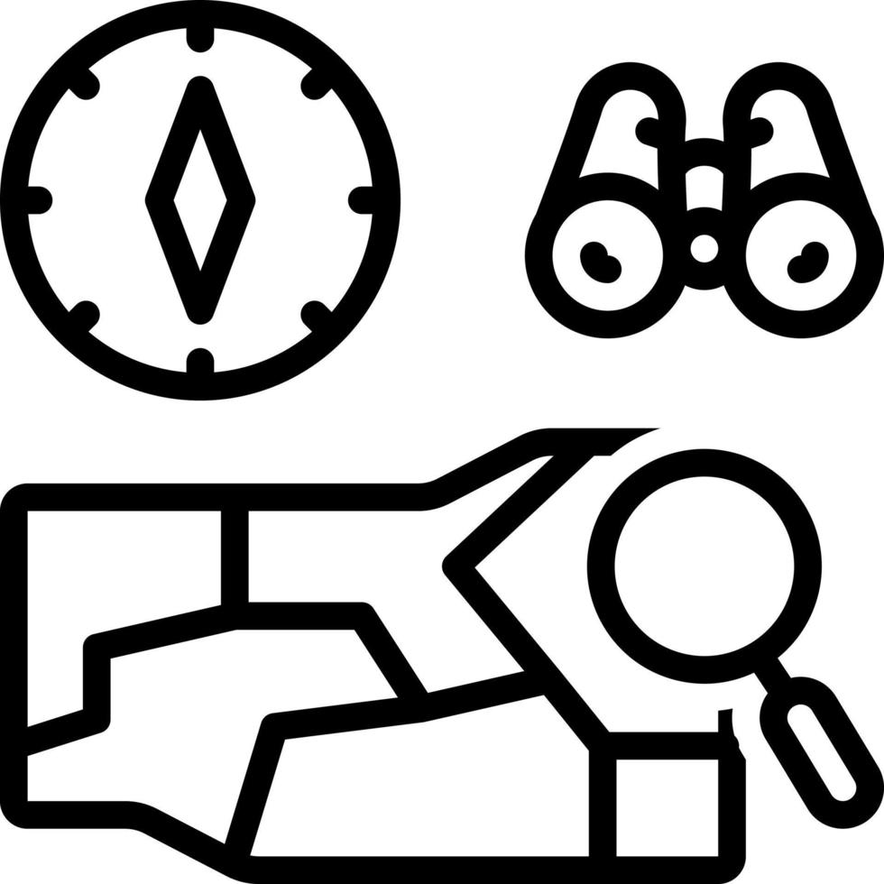 line icon for discover vector