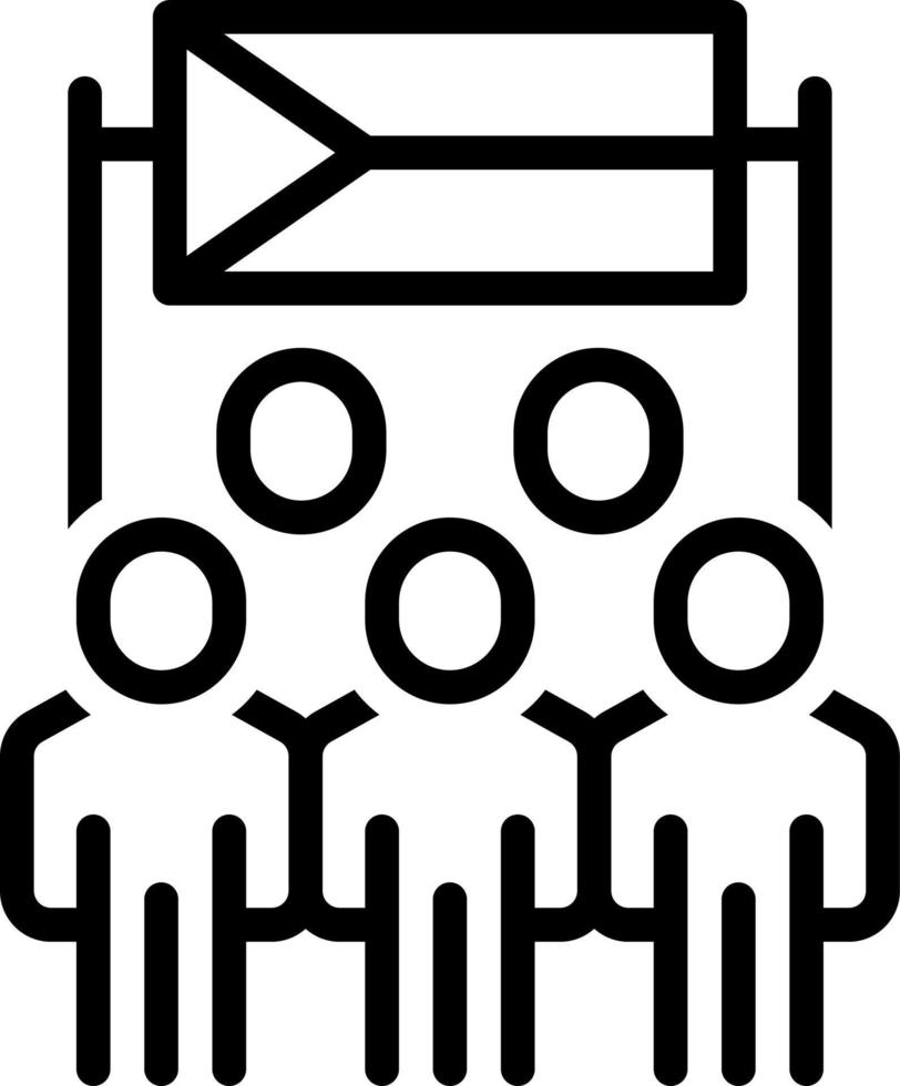 line icon for union vector