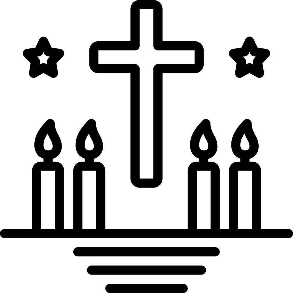 line icon for arise hope vector