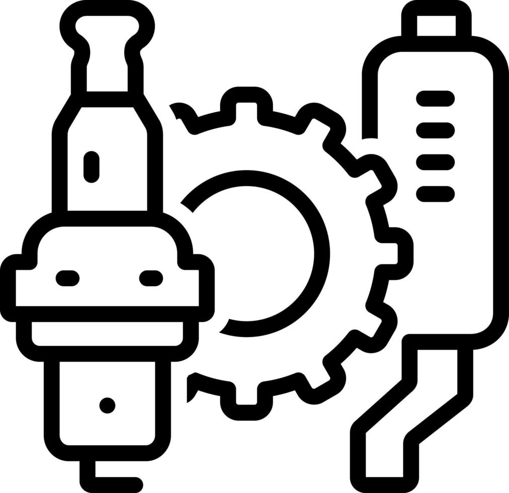 line icon for components vector