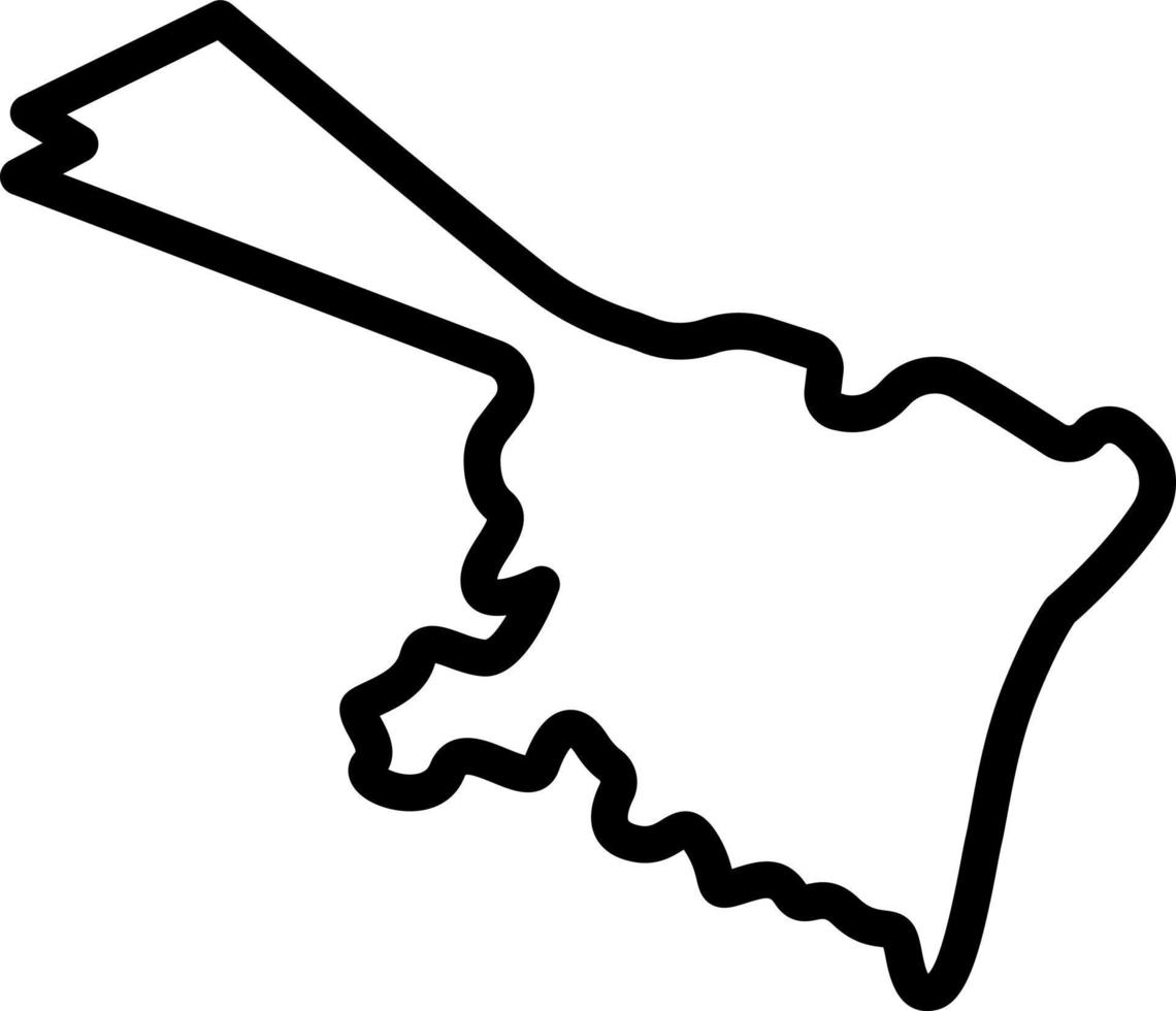 line icon for albany vector