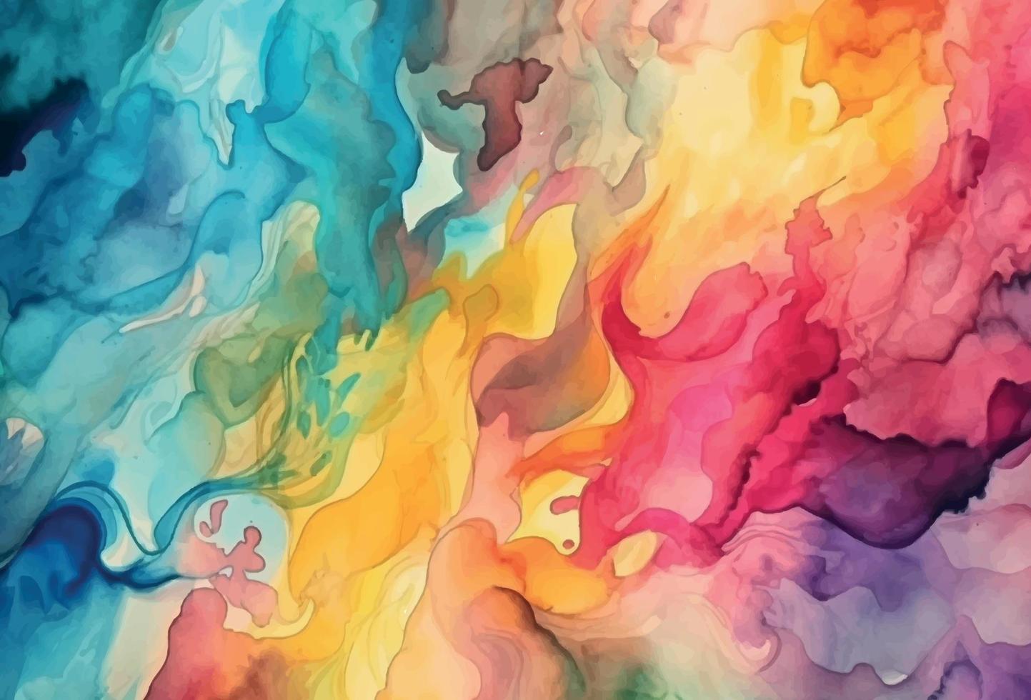 Abstract watercolor colorful background vector