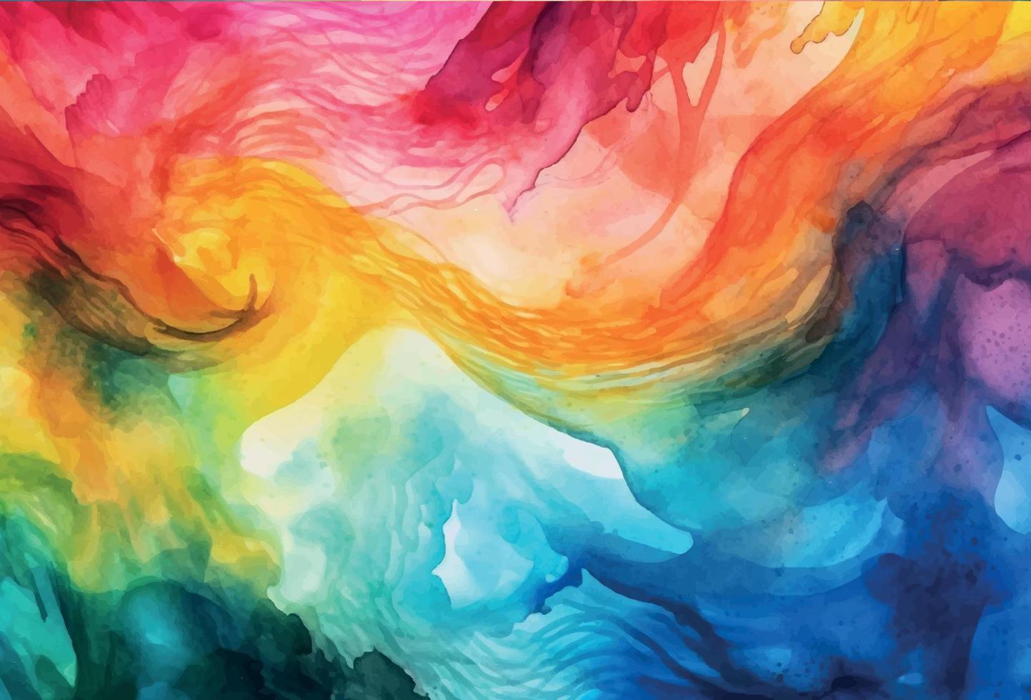 Abstract watercolor colorful background vector