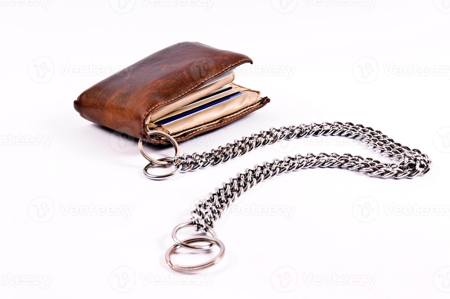 wallet and chain photo