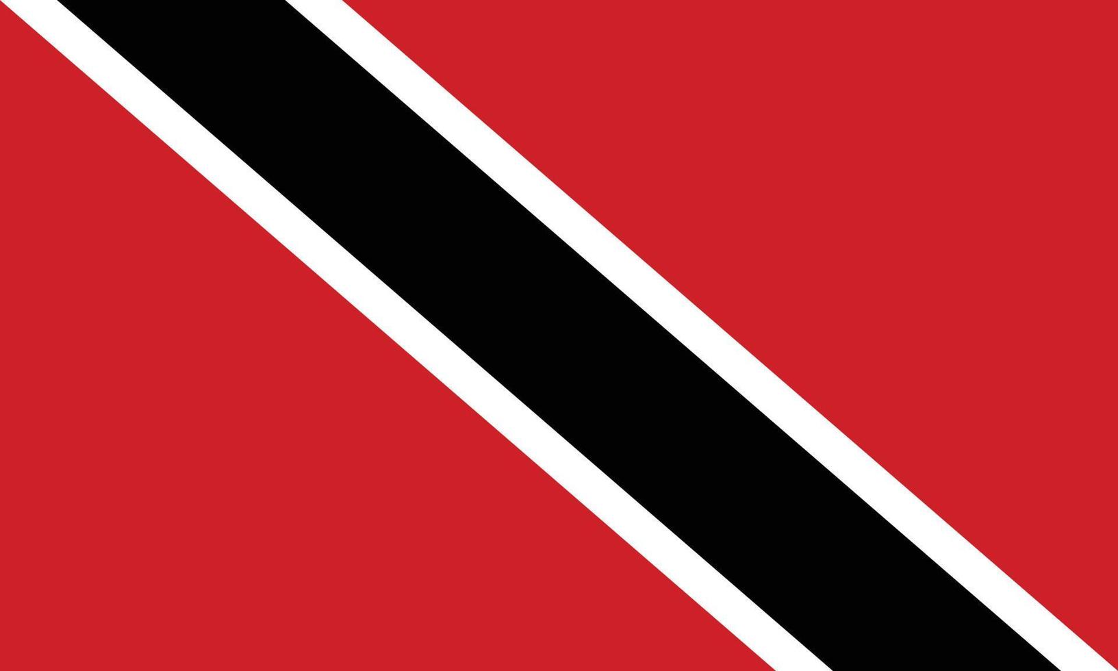 Flag of Trinidad.National flag of Trinidad and Tobago free Vector