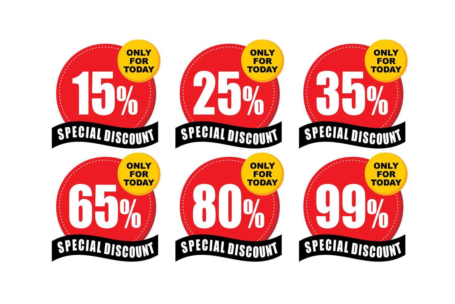 Discount 6 Vector eps
