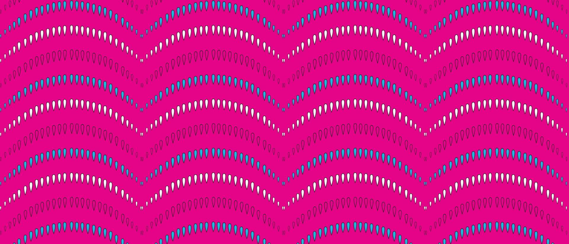 African wax print pattern. seamless beautiful Kitenge, chitenge, dutch wax, and Angara style. fashion design in colorful. geometric abstract curve pattern. African Wax Print Fabric. pink background. vector