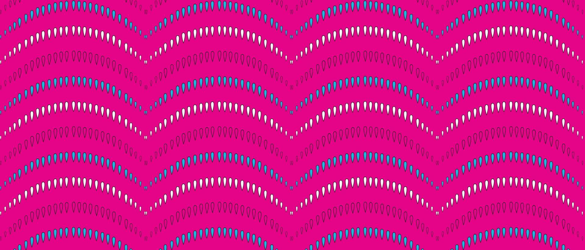 African wax print pattern. seamless beautiful Kitenge, chitenge, dutch wax, and Angara style. fashion design in colorful. geometric abstract curve pattern. African Wax Print Fabric. pink background. vector