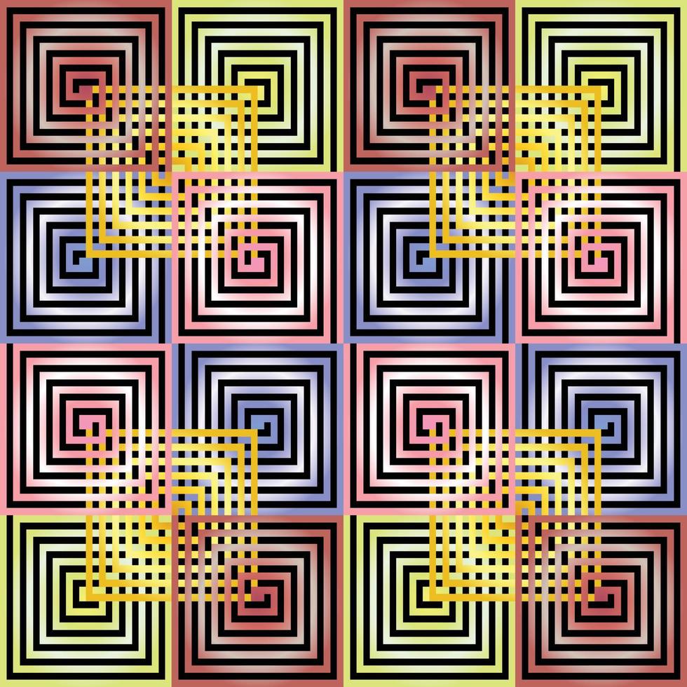 Gradient Line Pattern Inspired by Firework vector