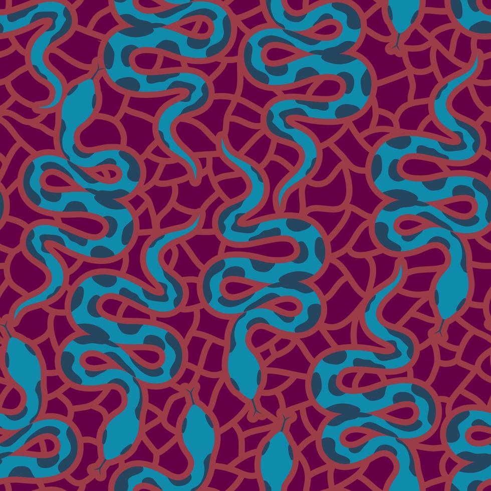 Vector pattern with snakes 23103386 Vector Art at Vecteezy