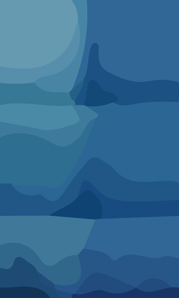 Aesthetic blue abstract background with copy space area. Suitable for poster and banner vector