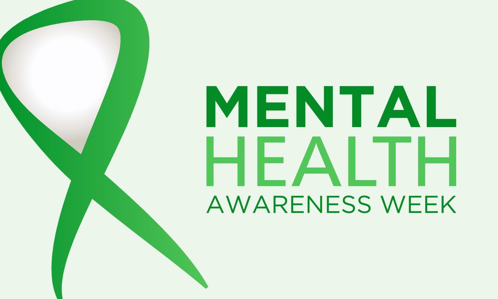 National mental health awareness week. May is mental health awareness week. Vector template for banner, greeting card, poster with background. Vector illustration.