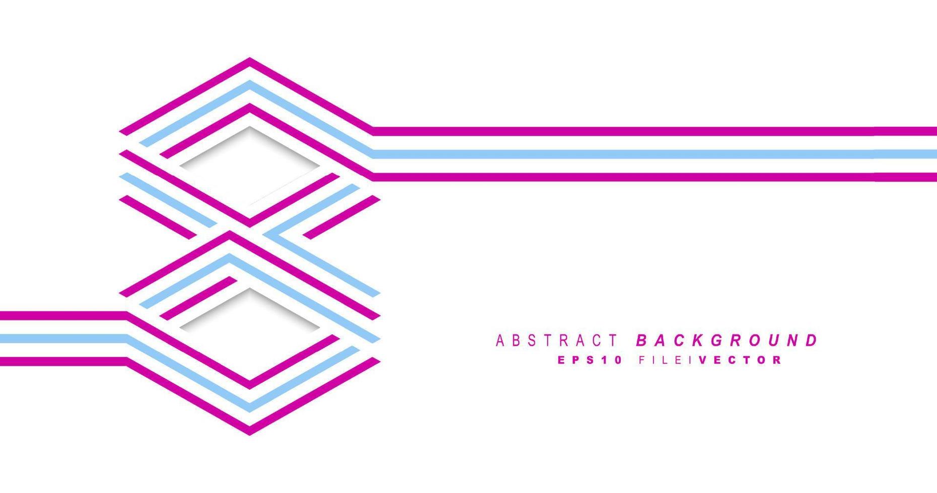 Abstract soft pink monogram background vector