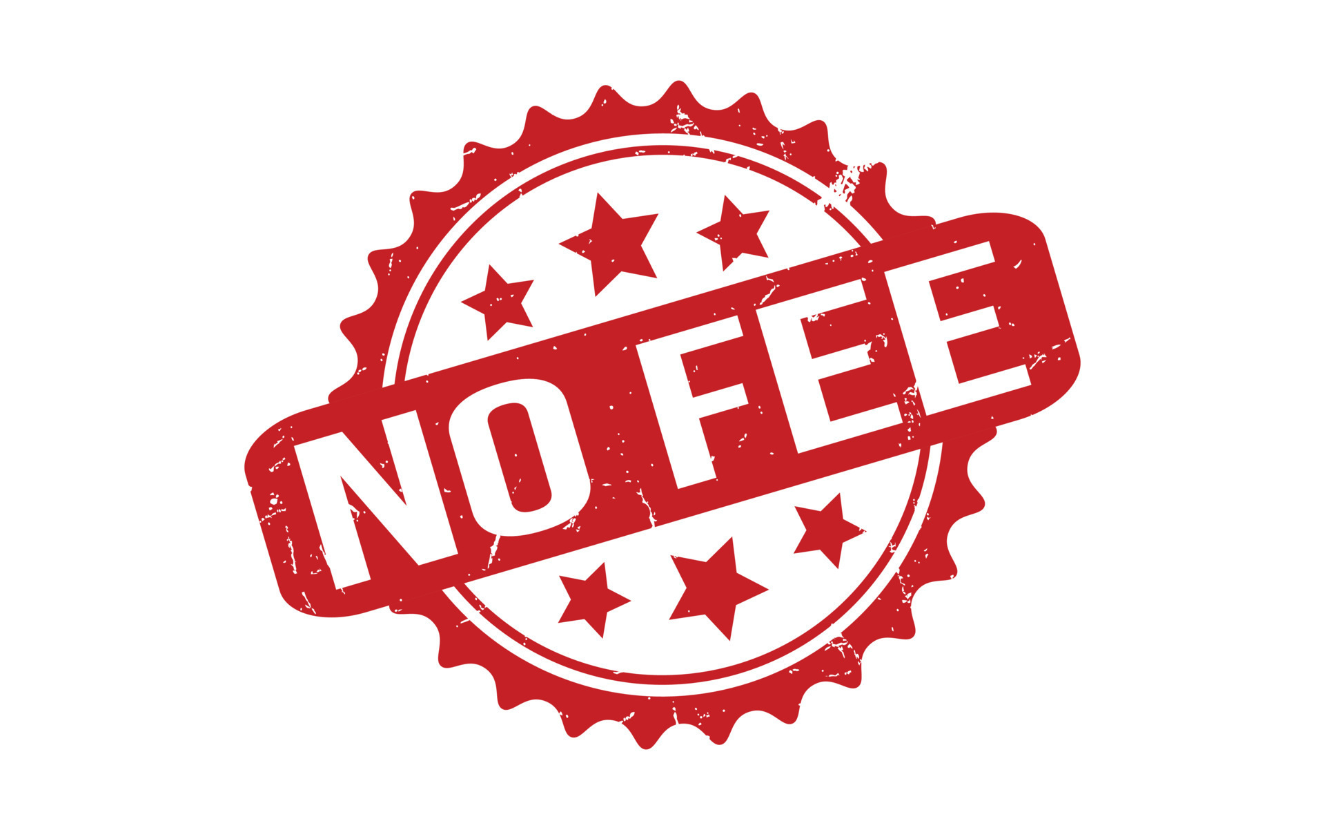 No Fee Rubber Stamp Seal Vector 23103566 Vector Art at Vecteezy