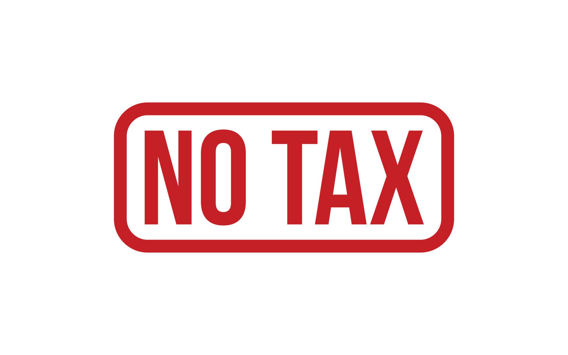 No Tax Rubber Stamp Seal Vector 23103884 Vector Art at Vecteezy