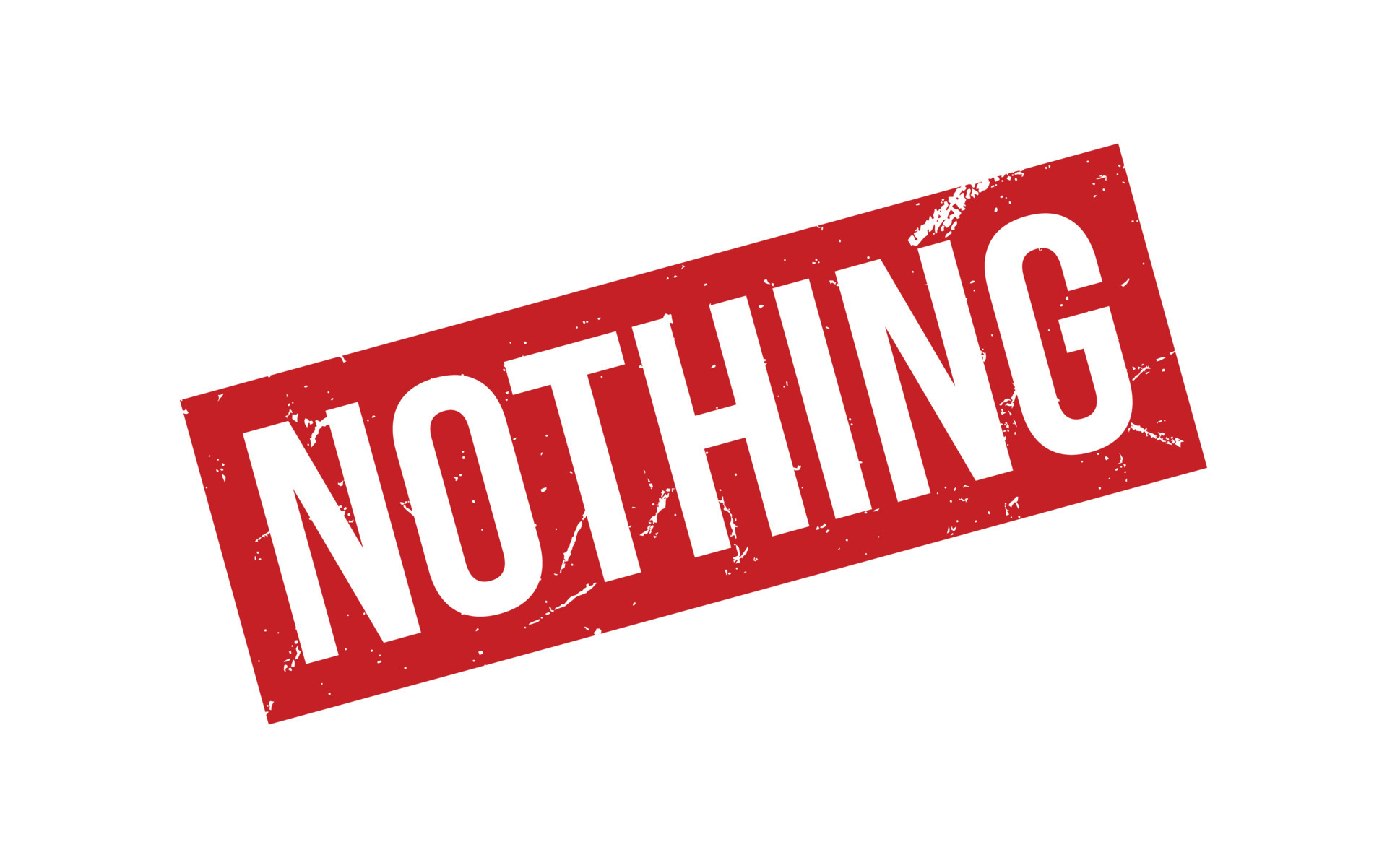 Nothing Rubber Stamp Seal Vector 23104052 Vector Art at Vecteezy