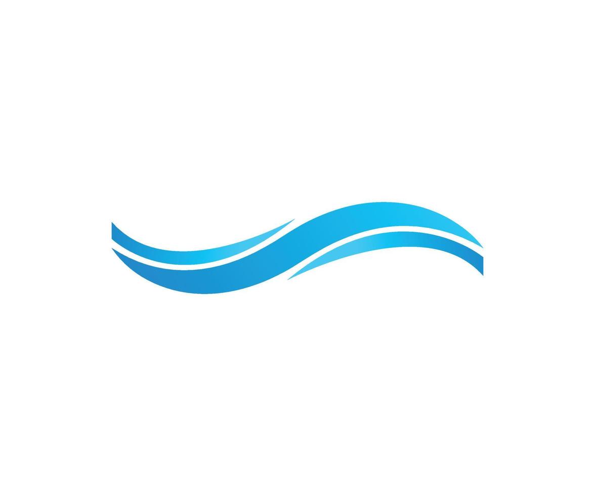 Wave icon design vector template