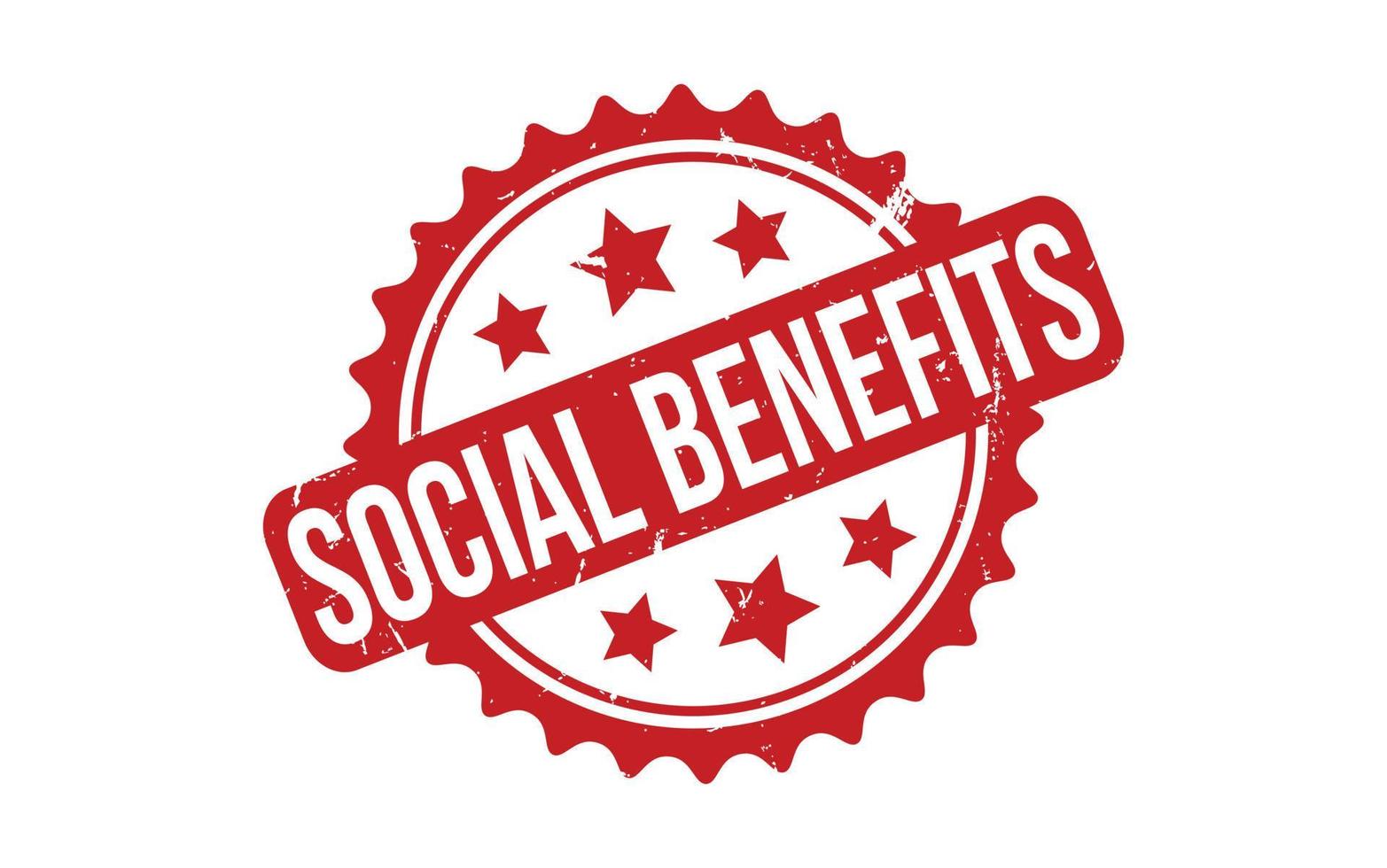 Social Benefits Rubber Stamp Seal Vector 23104581 Vector Art at Vecteezy