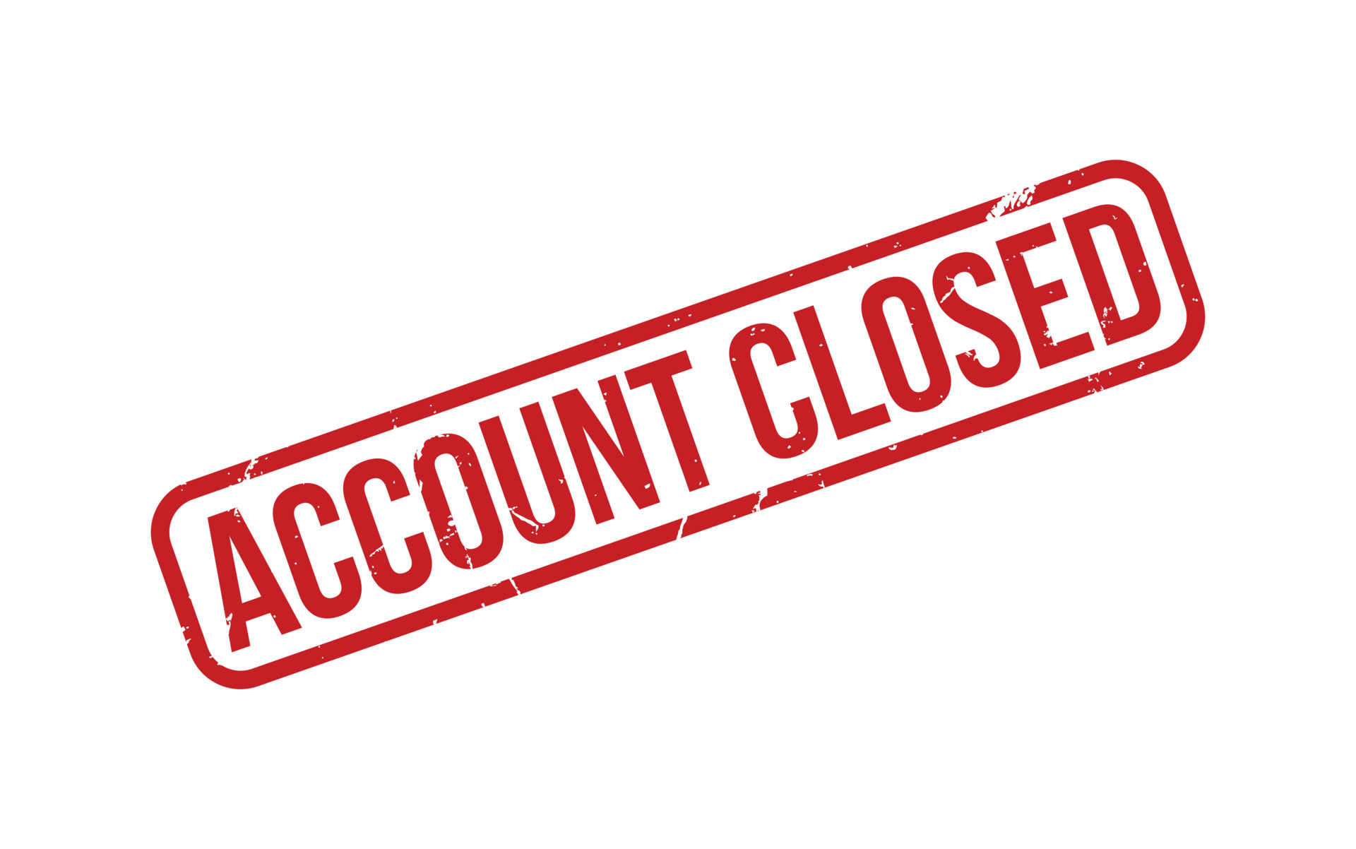 Account Closed Rubber Stamp Seal Vector 23105005 Vector Art at Vecteezy
