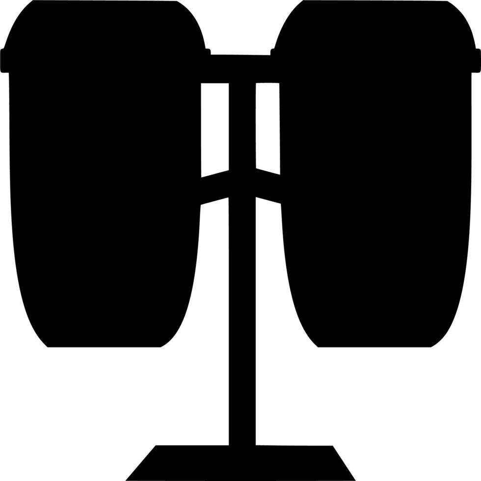 Vector silhouette of trash disposal on white background