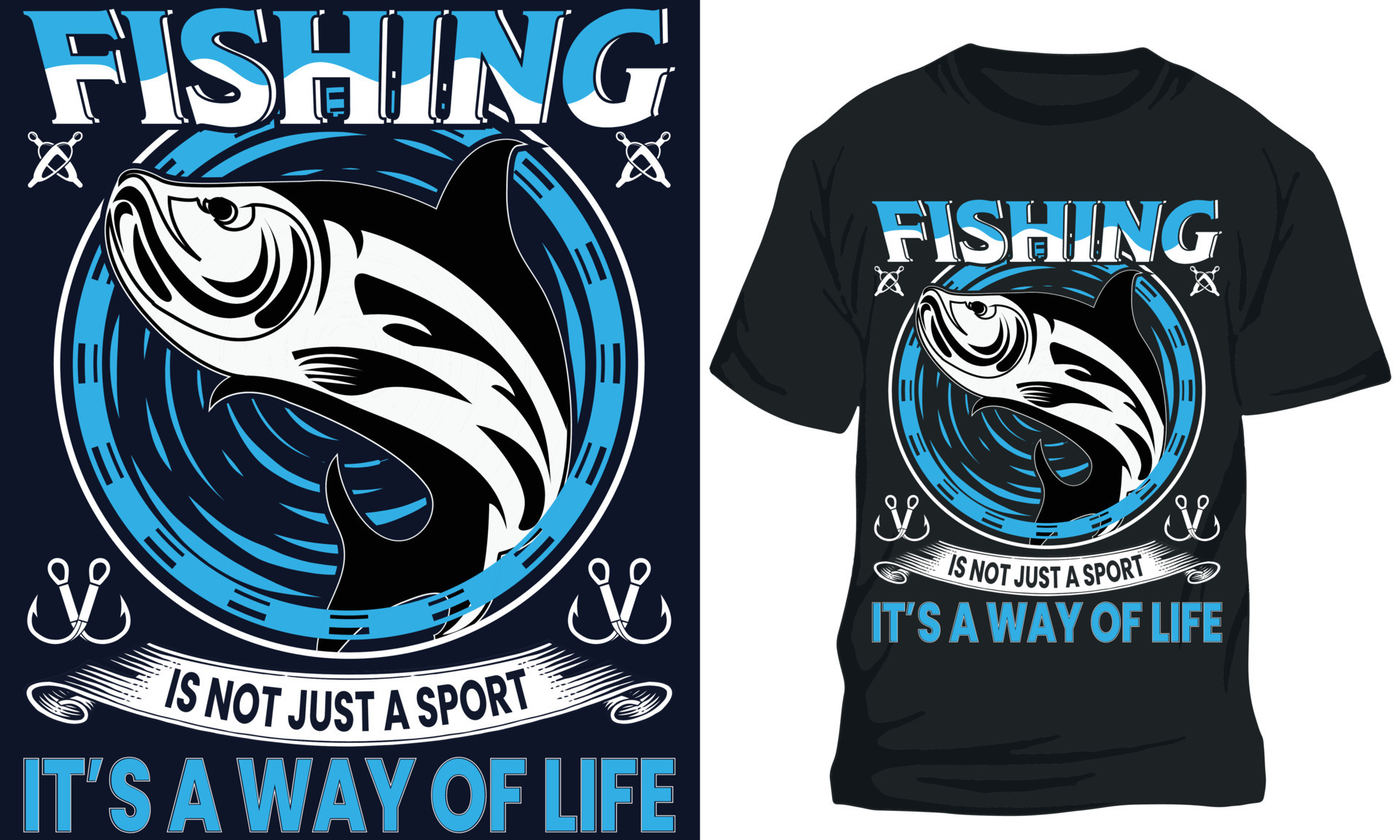 FISHING IS NOT JUST A SPORT IT S A WAY OF LIFE. fishing t-shirt