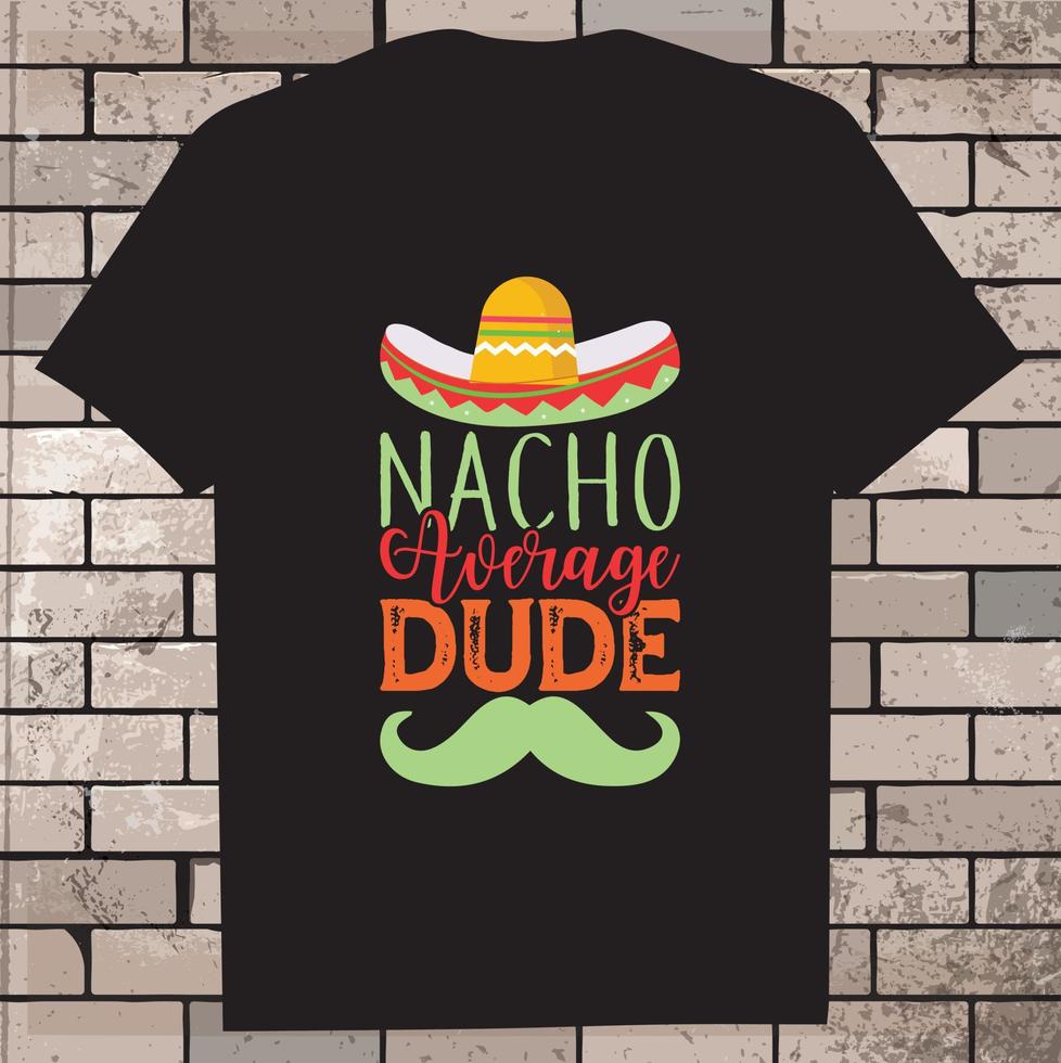 Cinco de Mayo T-Shirt Design, Icon, Illustration, Graphic vector