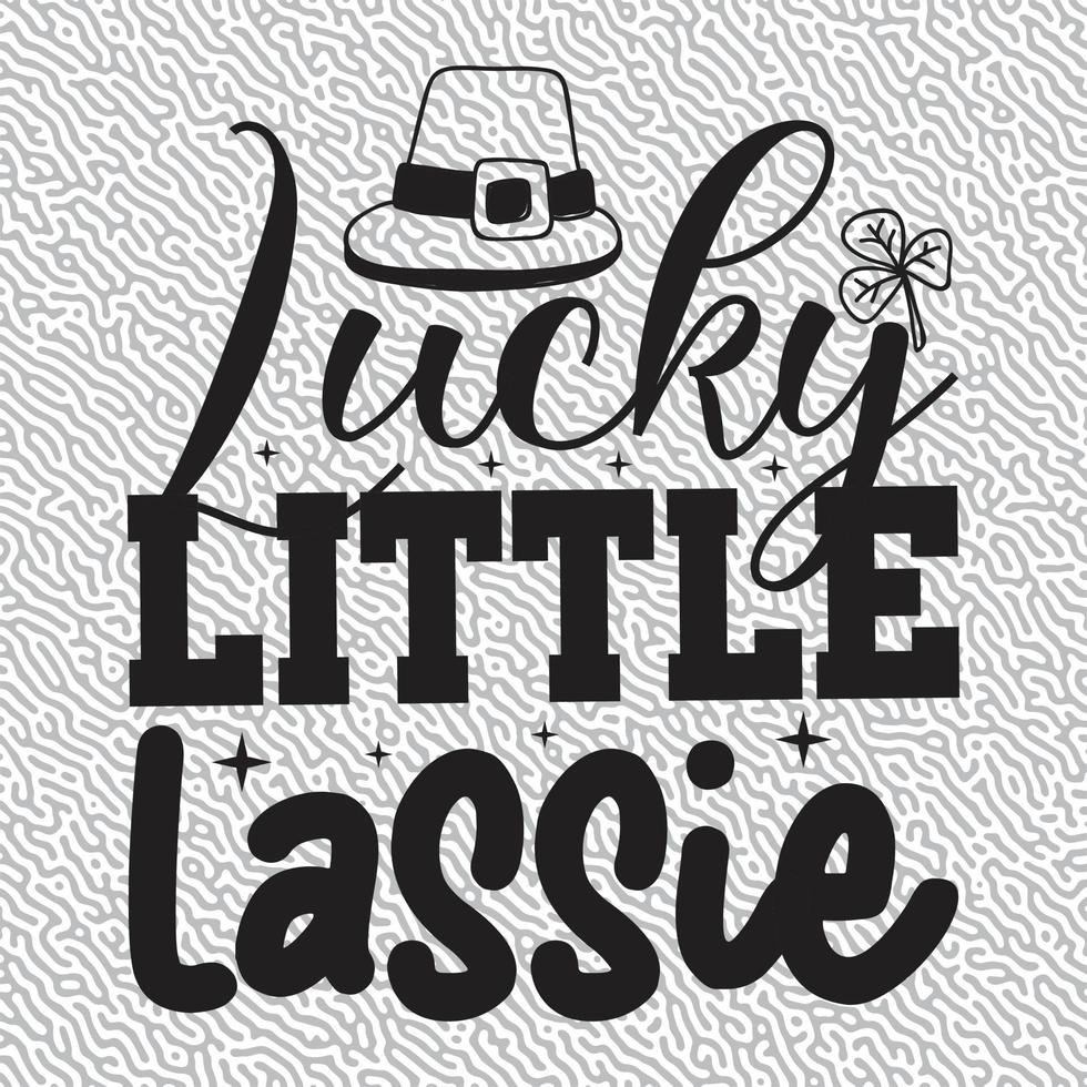 Lucky Little Lassie vector