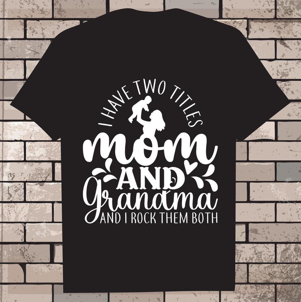 Mother Day T-Shirt design vector